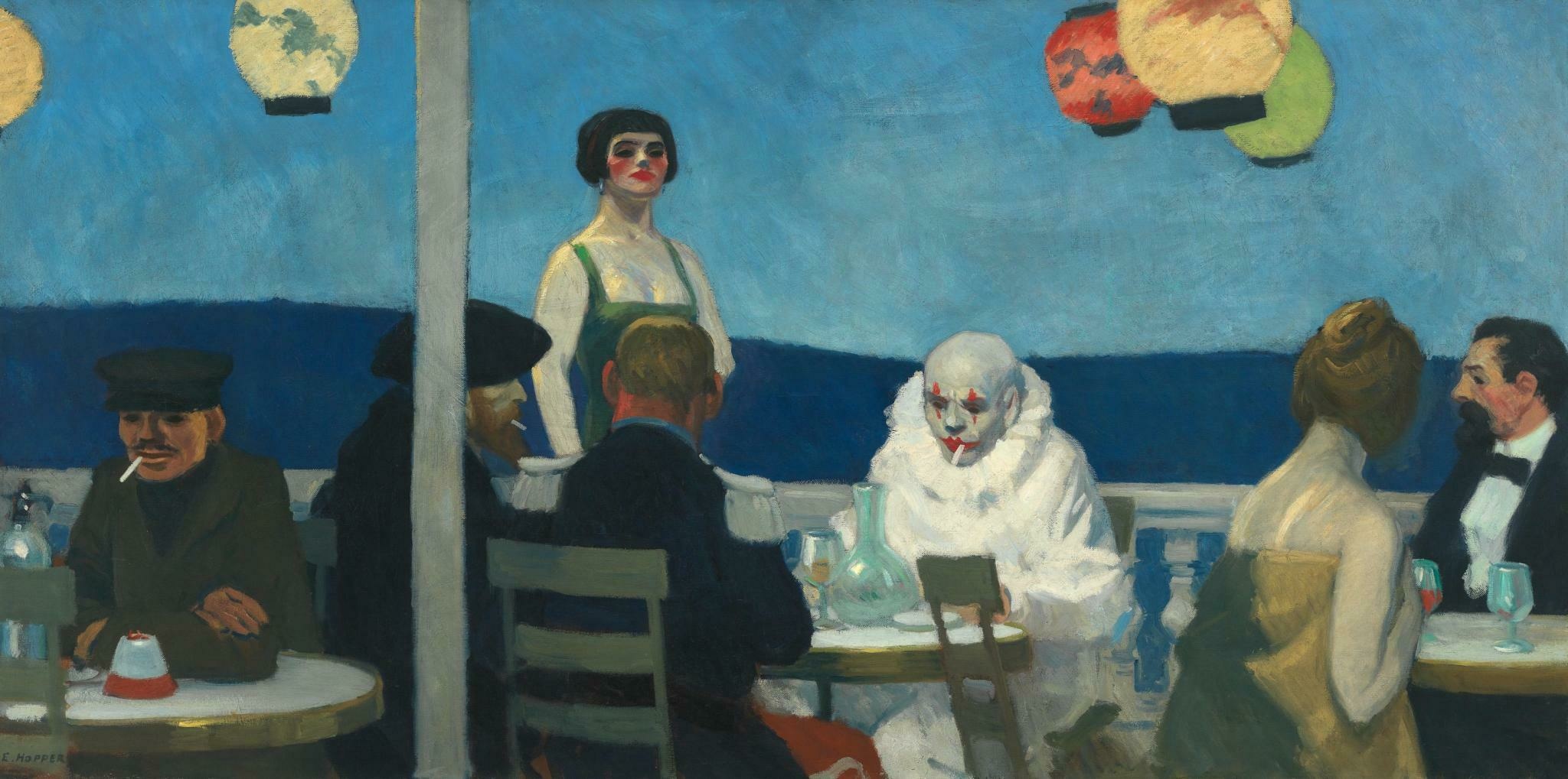 Edwa Hopper, Soir bleu (1914)
